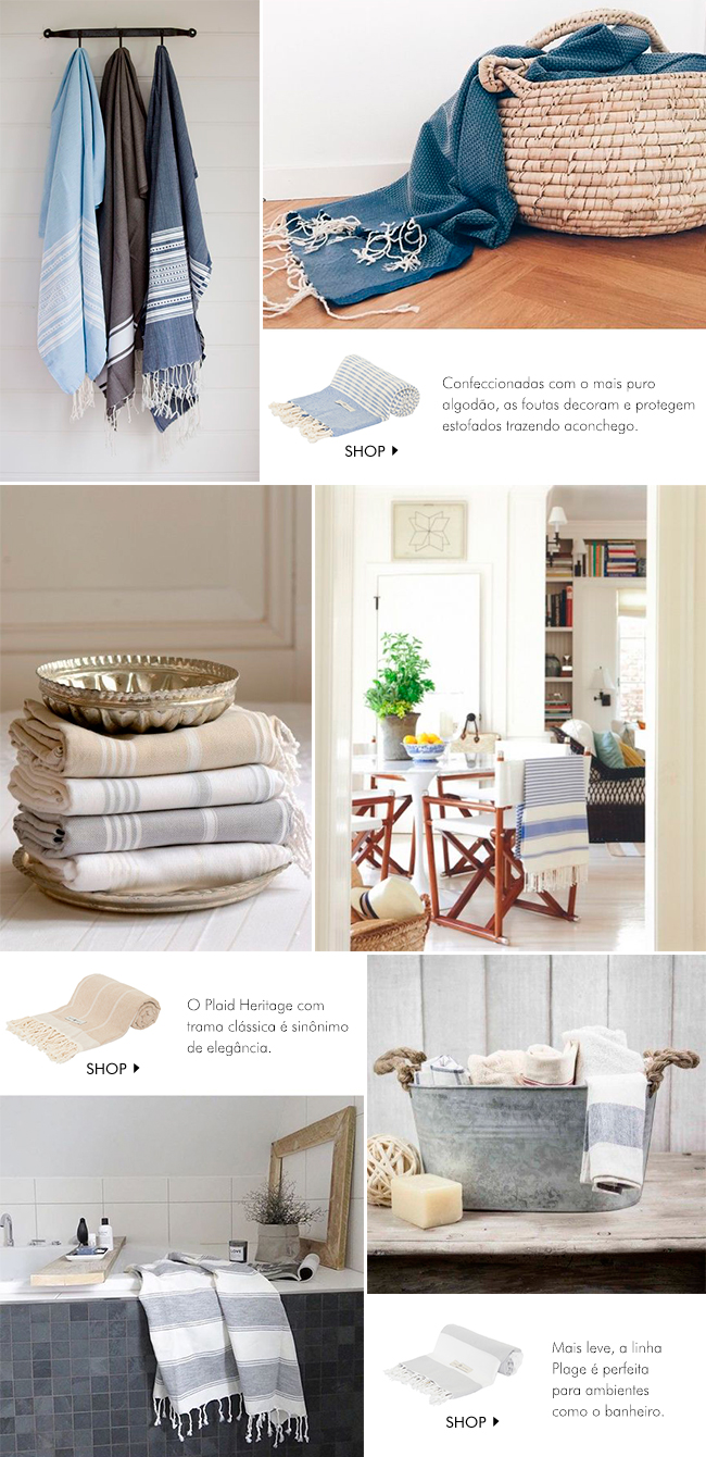 decoração com fouta heritage à venda no gallerist blog & shop