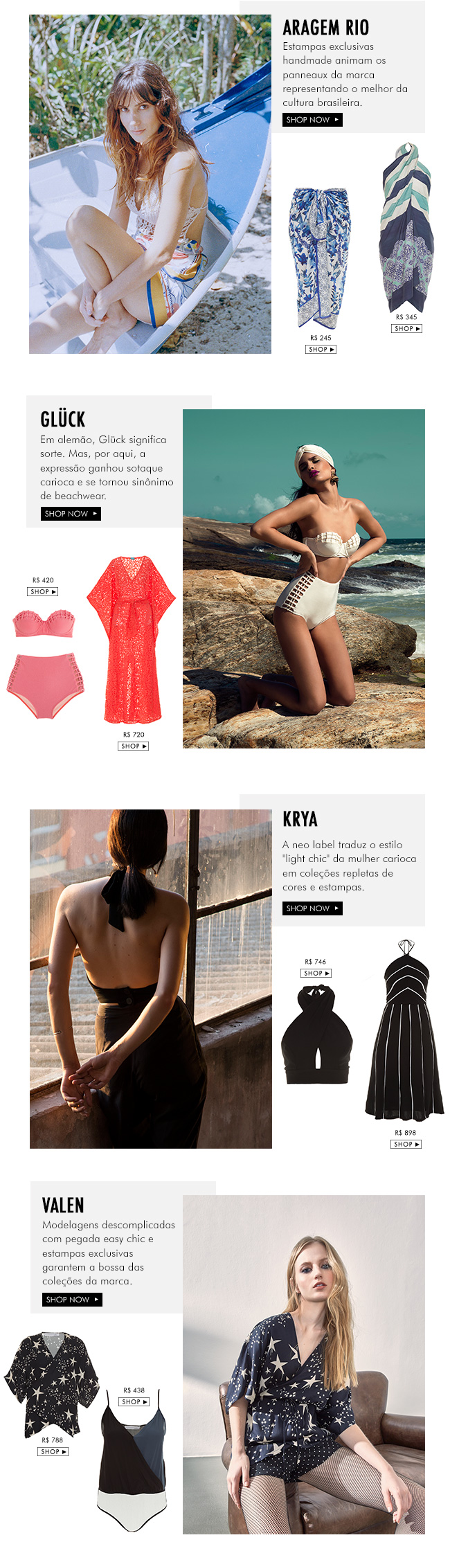 gallerist goes to rio aragem, glück, valen, krya novas coleções no gallerist blog & shop