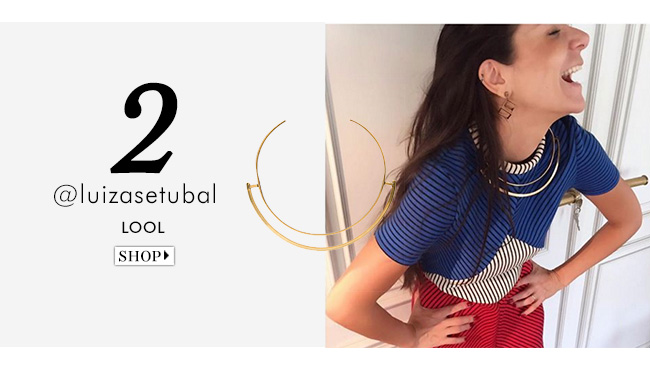 insta-shop luiza setubal usa acessórios lool à venda no gallerist blog & shop