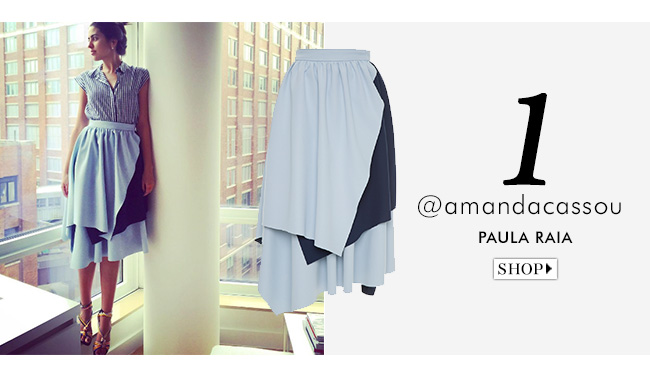 amanda cassou com saia paula raia à venda no gallerist