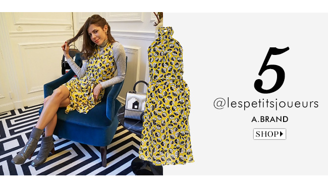 maria sole cecchi com vestido a.brand à venda no gallerist