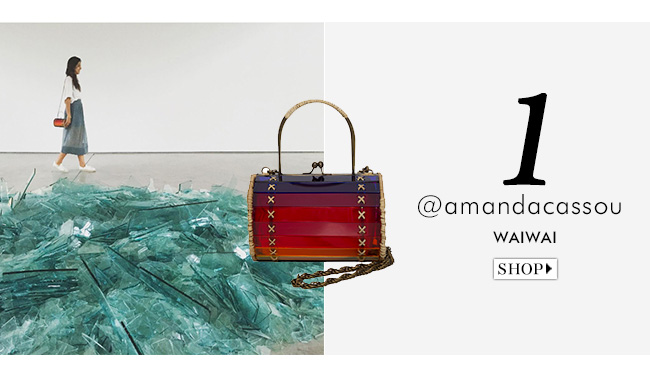 insta-shop férias amanda cassou com bolsa waiwai gallerist no dia beacon em ny