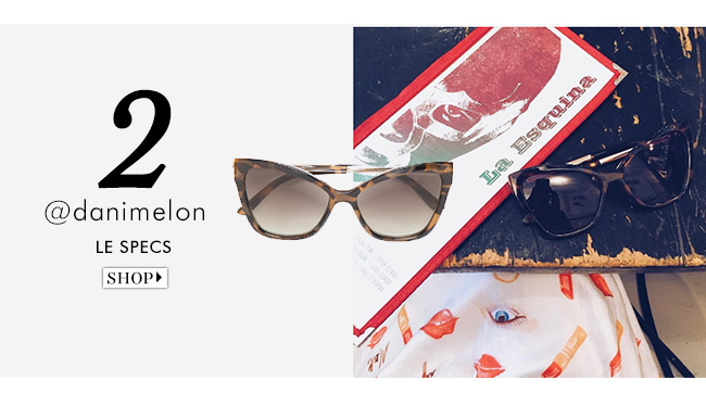 insta-shop férias dani melon óculos le specs la esquina ny