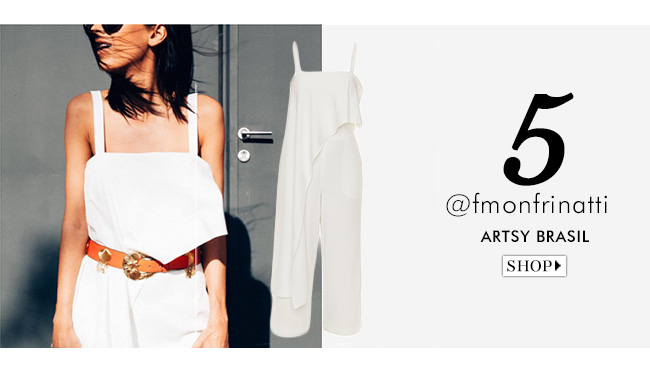 insta-shop francesca monfritnnati veste macacão artsy brasil do gallerist