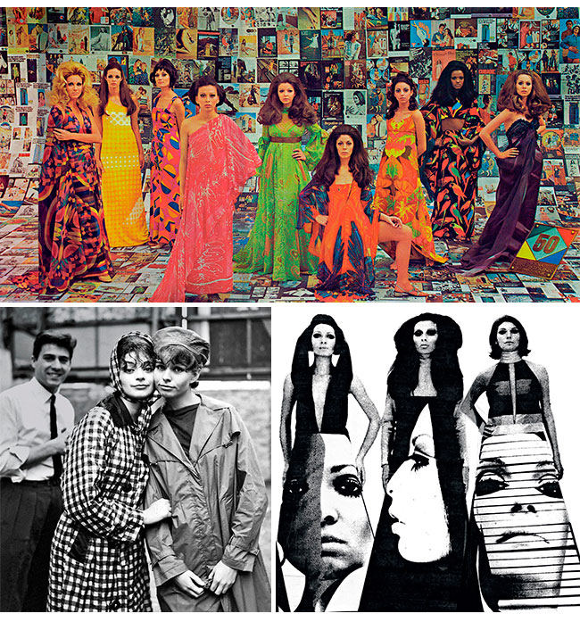 fotografias do acervo da exposição Arte na Moda: Coleção MASP Rhodia