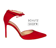 Scarpin Nobuck Red Schutz