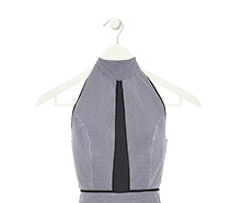 Vestido Longo Fátima Tulli Candy Brown