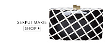 Clutch Quadriculada Serpui Marie