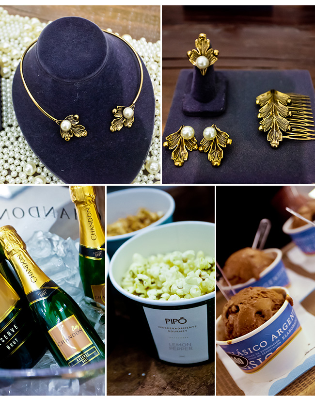 evento de lançamento da coleção Gallerist + LOOL com delícias da Chandon, Pipó, Freddo
