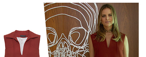 get the look: compre o look de tricot coven eleito pela sister fer cassou para a semana de moda de paris pfw