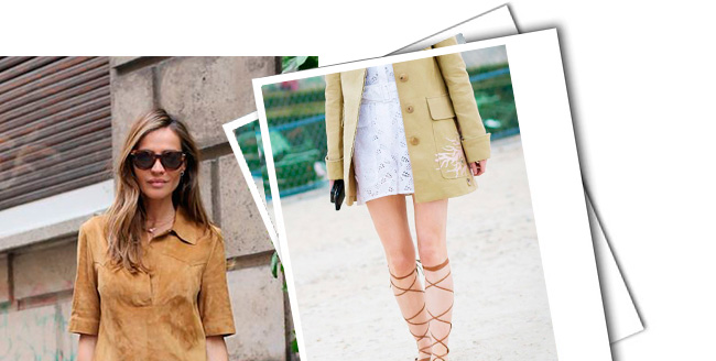 looks com sandálias gladiadoras