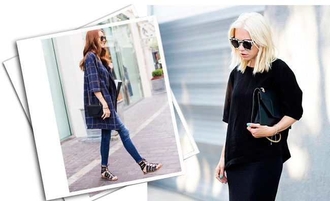 looks com sandálias gladiadoras