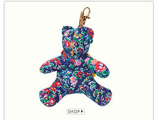 Chaveiro urso de tecido Gallerist e ONG Orientavida