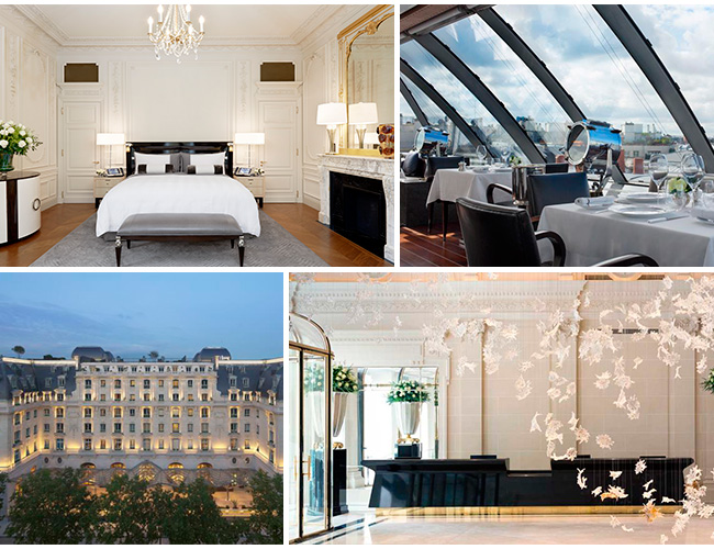 Imagens do The Peninsula Hotel em Paris, dica de Carolina Cassou no Gallerist Blog