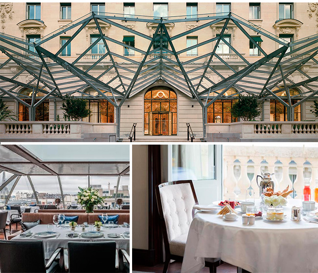 Imagens do The Peninsula Hotel em Paris, dica de Carolina Cassou no Gallerist Blog