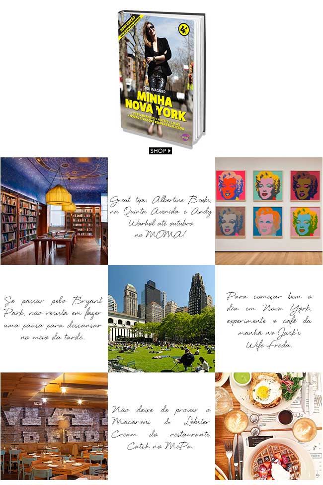 guia minha nova york da apresentadora didi wagner para a pulp edições