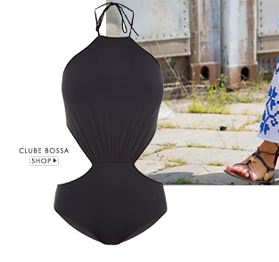 maiô clube bossa para o look de praia