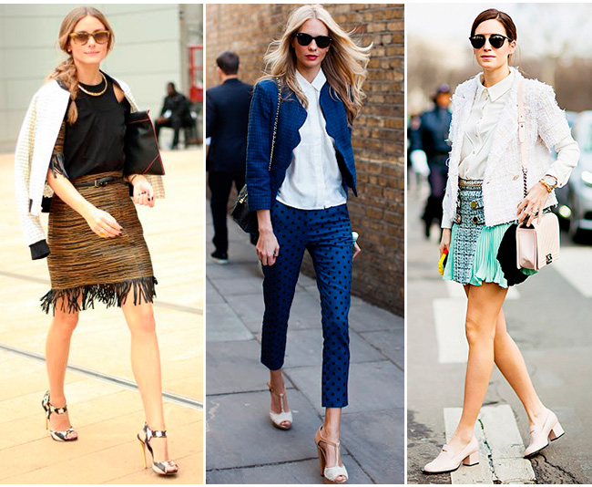 tweed looks street style