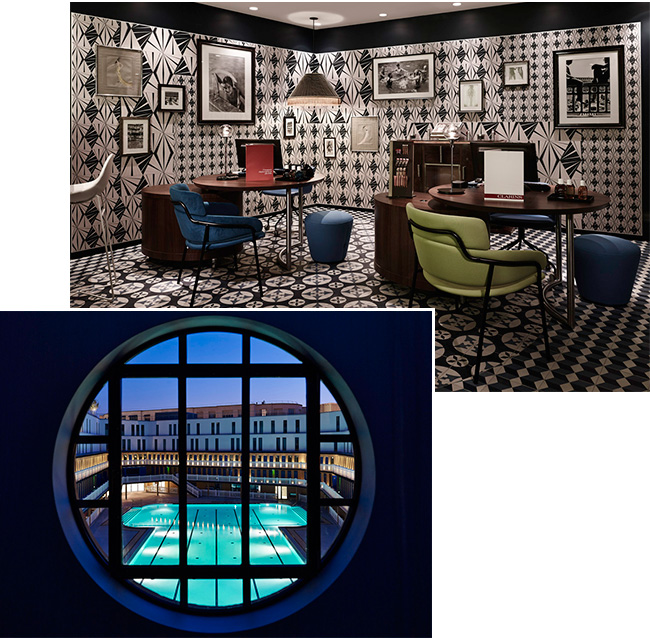 fotos hotel molitor em paris