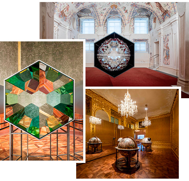 Exposição Baroque Baroque, do artista dinamarquês-islandês Olafur Eliasson, em Viena