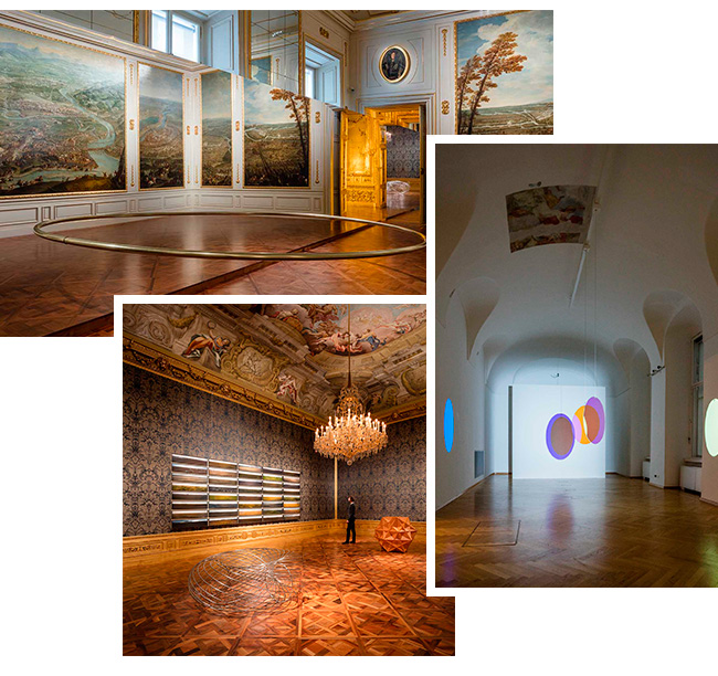 Exposição Baroque Baroque, do artista dinamarquês-islandês Olafur Eliasson, em Viena