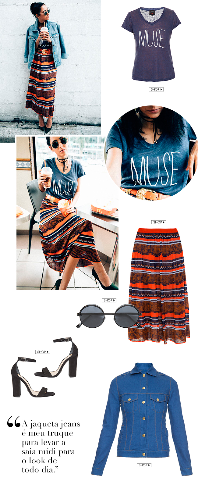 Francesca Monfrinatti | Gallerist Blog & Shop Francesca Monfrinatti look hi-lo com saia mídi gig e t-shirt jchermann Gallerist