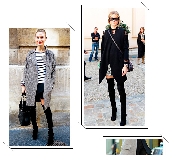 street style over the knee boots