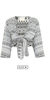 Cropped Gipsy Jacquard Cropped Gipsy Jacquard