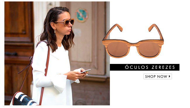 óculos de madeira Zerezes à venda no Gallerist Blog & Shop