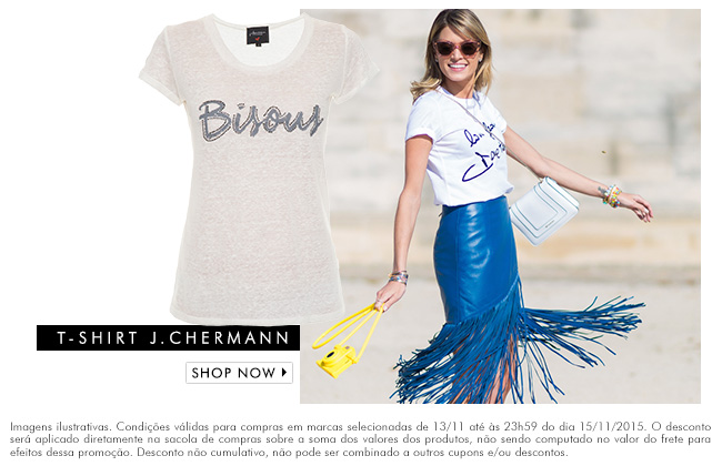 t-shirt J.Chermann à venda no Gallerist Blog & Shop