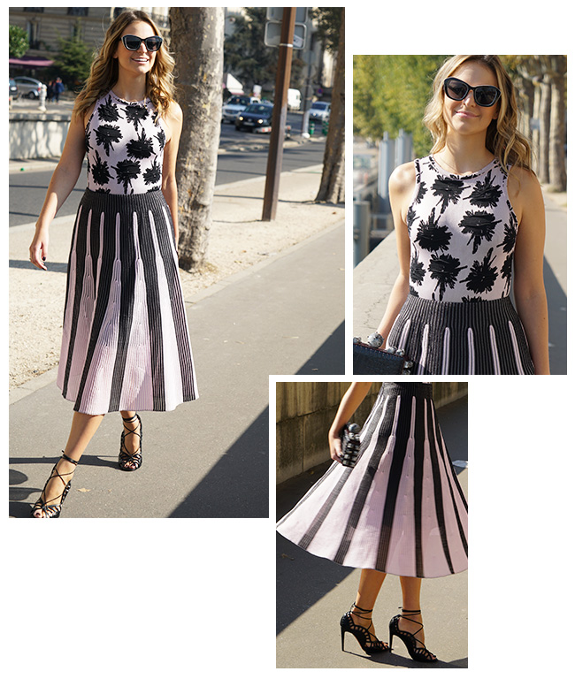 get the look: compre o look de tricot coven eleito pela sister fer cassou para a semana de moda de paris pfw