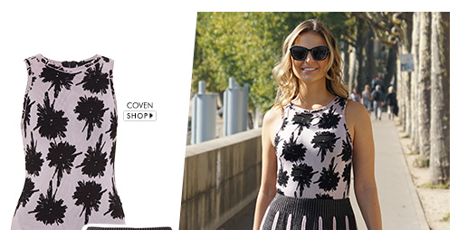 get the look: compre o look de tricot coven eleito pela sister fer cassou para a semana de moda de paris pfw