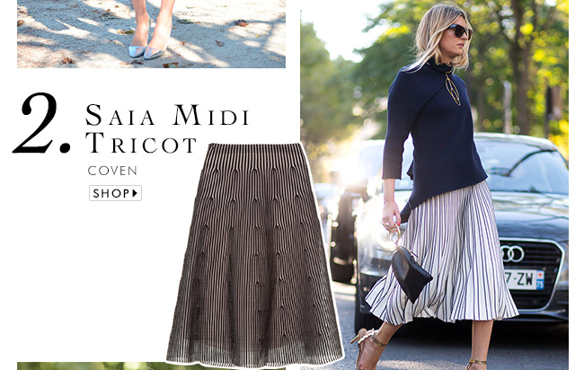 inspiração look com saia street style semana de moda de paris 