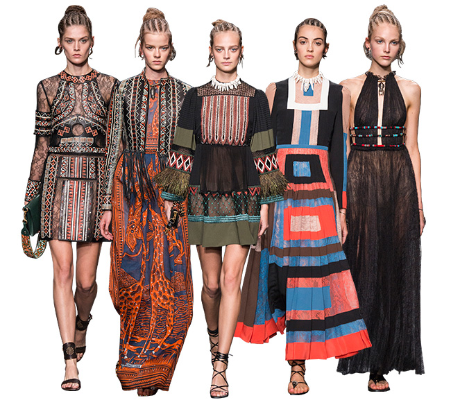 looks do desfile Valentino verão 2016 na semana de moda de paris PFW SS 2016