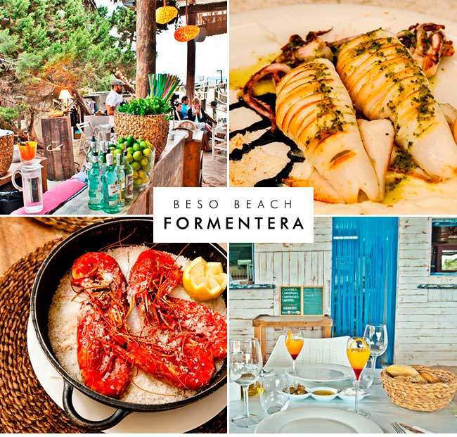 restaurante Beso Beach Formentera Espanha