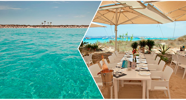 restaurante Juan y Andrea em Formentera Espanha