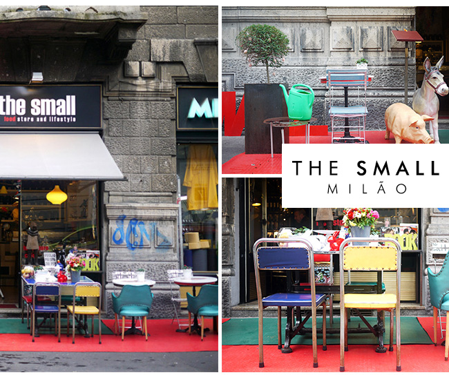 the small restaurante iatliano em milão com décor inusitado