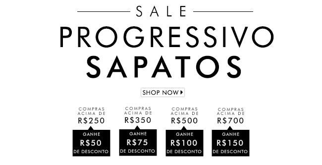 sale sapatos