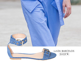 rasteira azul serenity luiza barcelos à venda no gallerist