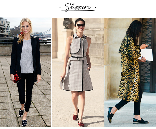 looks street style com slipper