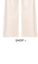 Calça Pantacourt Sarja Off White Calça Pantacourt Sarja Off White