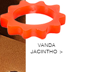 Bracelete Ameba Orange