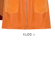 Vestido Mini Couro Bolso Orange