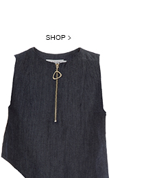 Regata Assimétrica Denim Modem