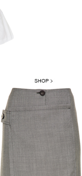 Saia Lápis Gabardine Olho