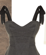 Blusa Corset Wool Grey
