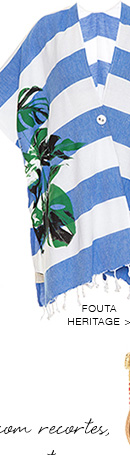 Poncho Print Palmeira