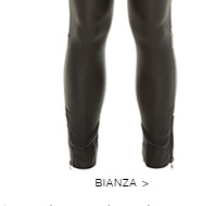 Calça Skinny Couro Jeans