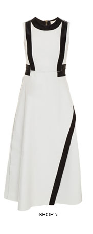 Saia Midi Sgrima White