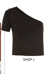 Blusa Ombro Só Corona Preto Blusa Ombro Só Corona Preto